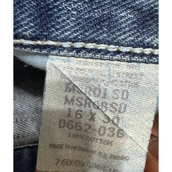 VTG Relaxed Fit Grannycore Wrangler Jeans16x30” D662-036 US Deadstock - Picture 3 of 6